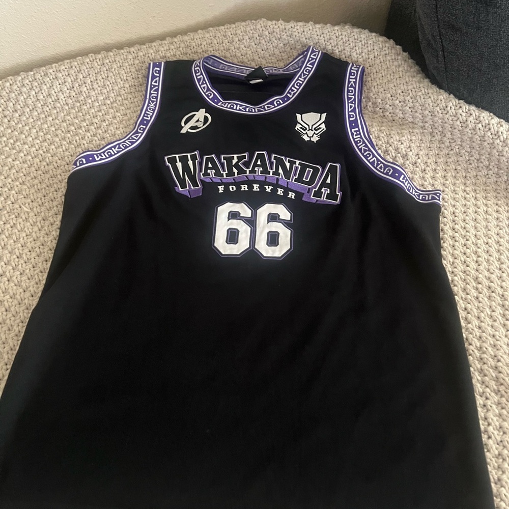 Marvel Black and Purple Jersey